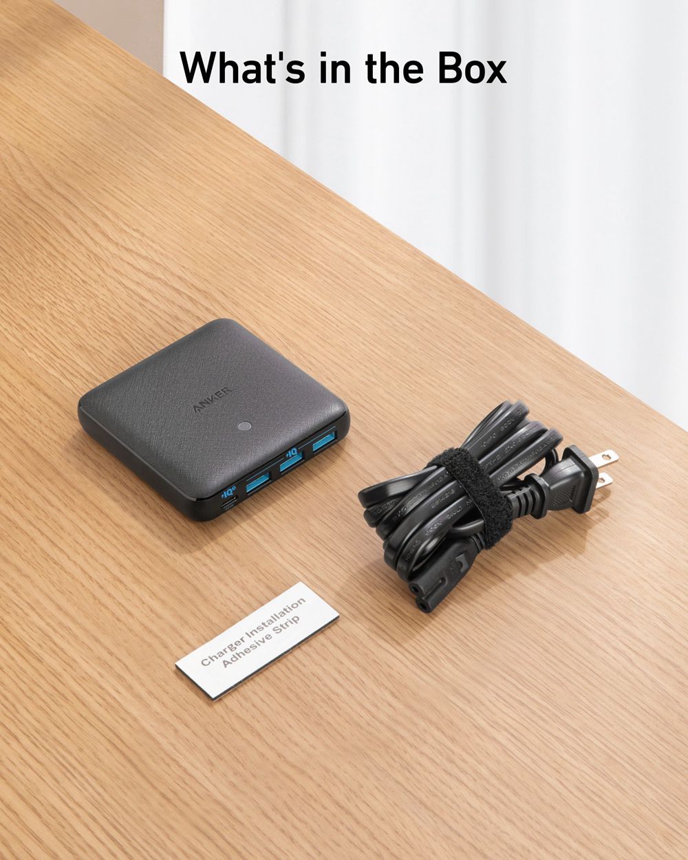 Anker 543 Charger (65W) Negros | Mexico EIR814072