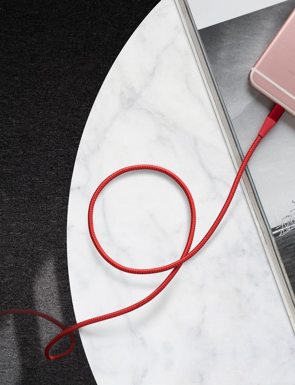 Anker 551 USB-A to Lightning Cable (1 ft / 3 ft / 6 ft / 10 ft) Rojos | Mexico GYW169730