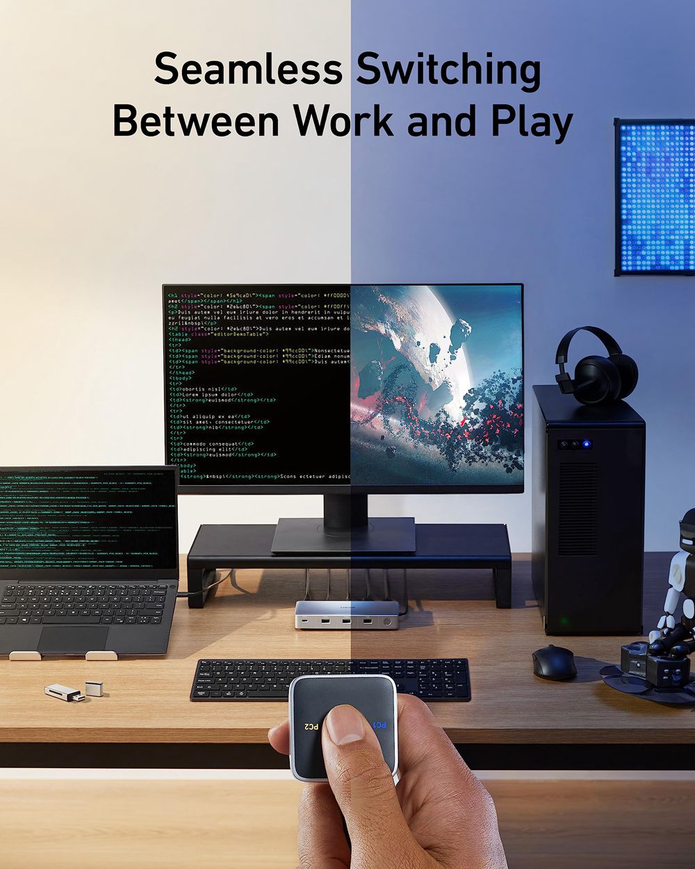 Anker 553 USB-C Docking Station (KVM Switch) Plateados | Mexico QNO504173