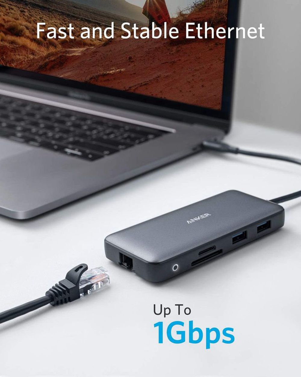 Anker 553 USB-C Hub (8-in-1) Negros | Mexico BMZ984627