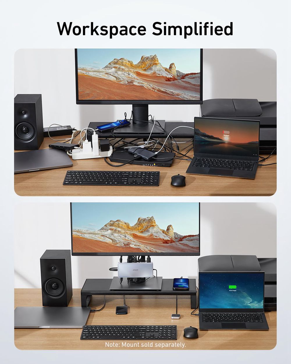 Anker 554 USB-C Docking Station (KVM Switch) Plateados | Mexico WHZ175863