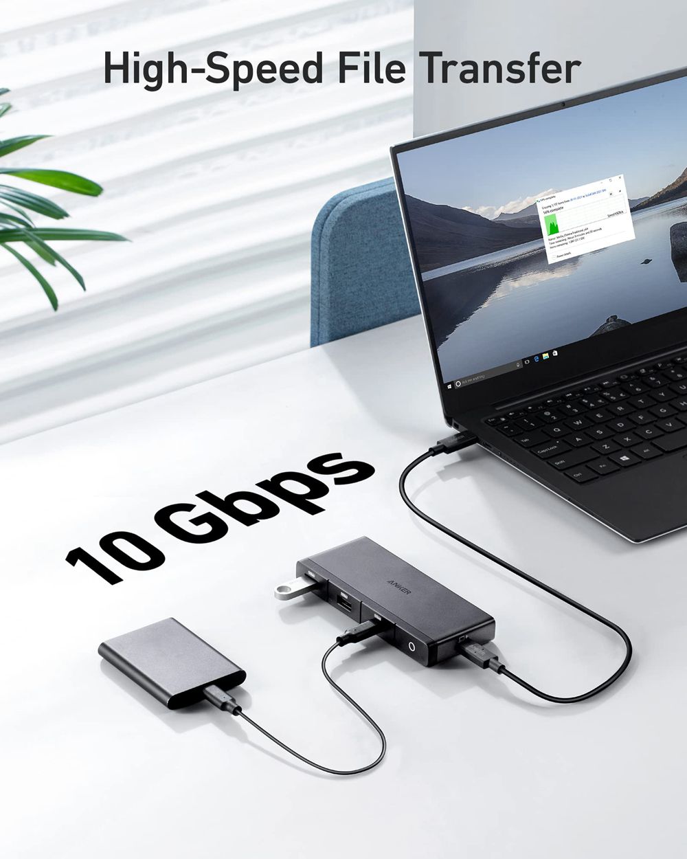 Anker 556 USB-C Hub (8-in-1 USB4) Negros | Mexico MZG286037