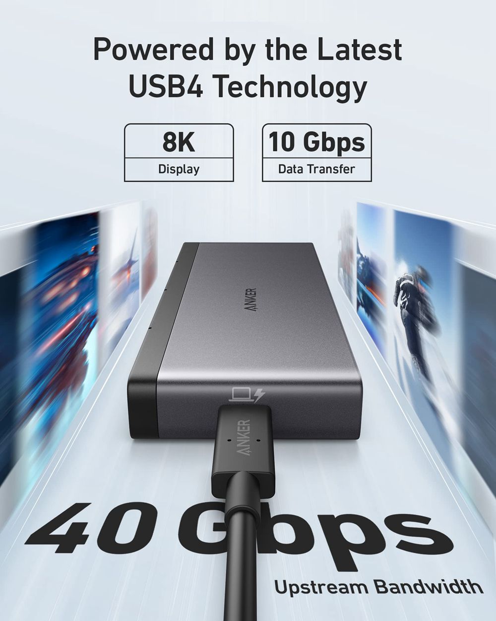 Anker 556 USB-C Hub (8-in-1 USB4) Negros | Mexico MZG286037