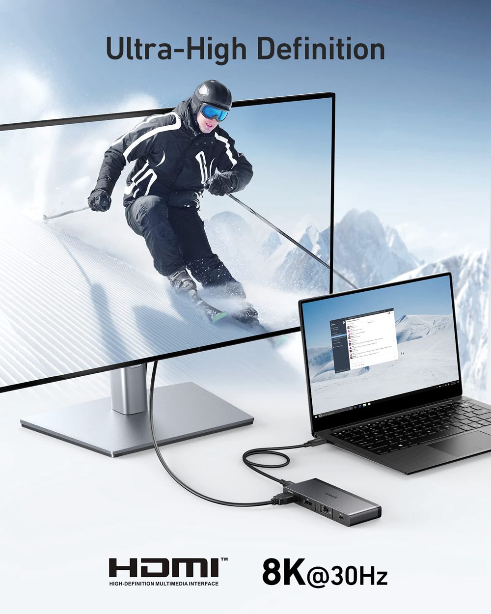 Anker 556 USB-C Hub (8-in-1 USB4) Negros | Mexico MZG286037