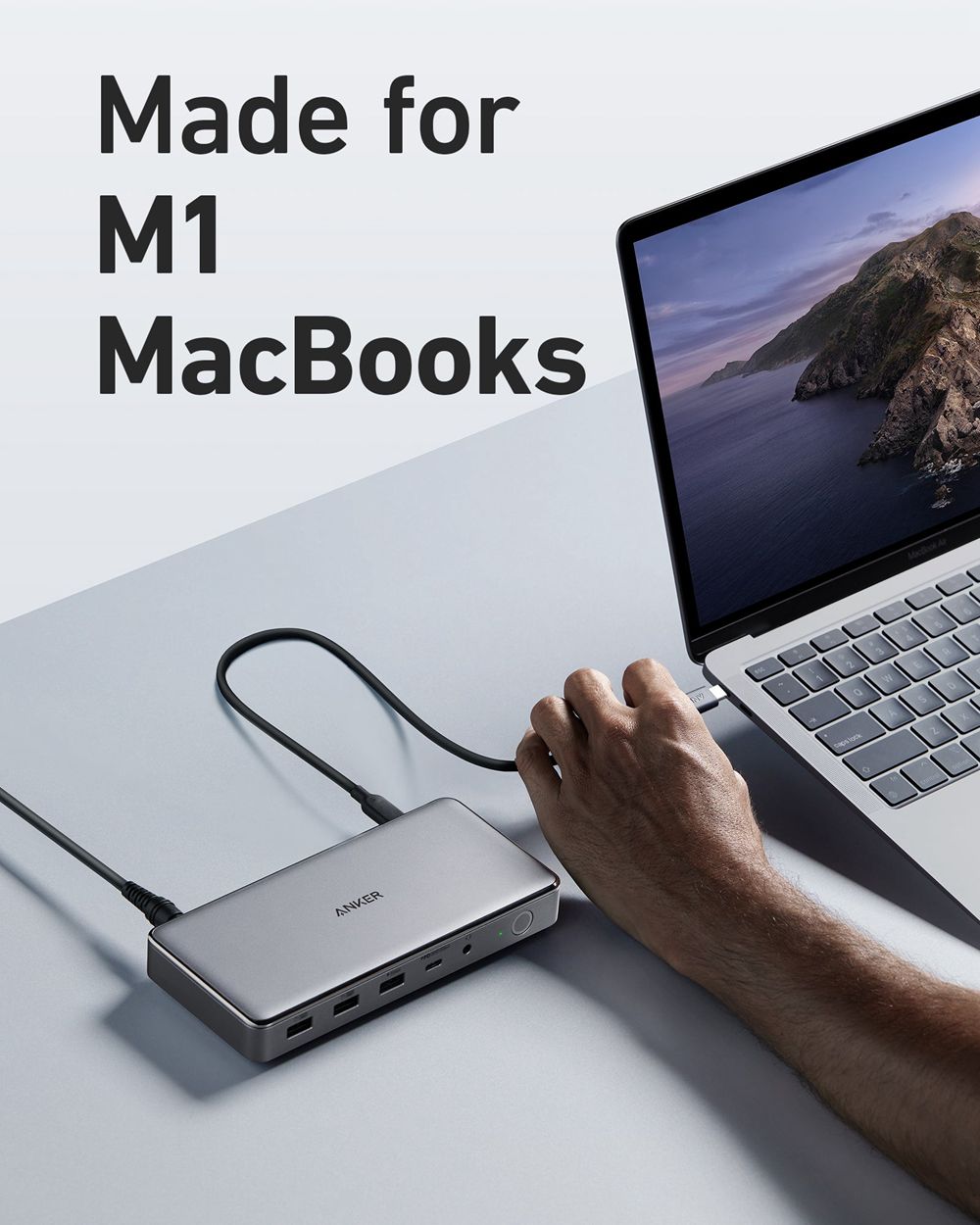 Anker 563 USB-C Docking Station (10-in-1) Plateados | Mexico EMA736042