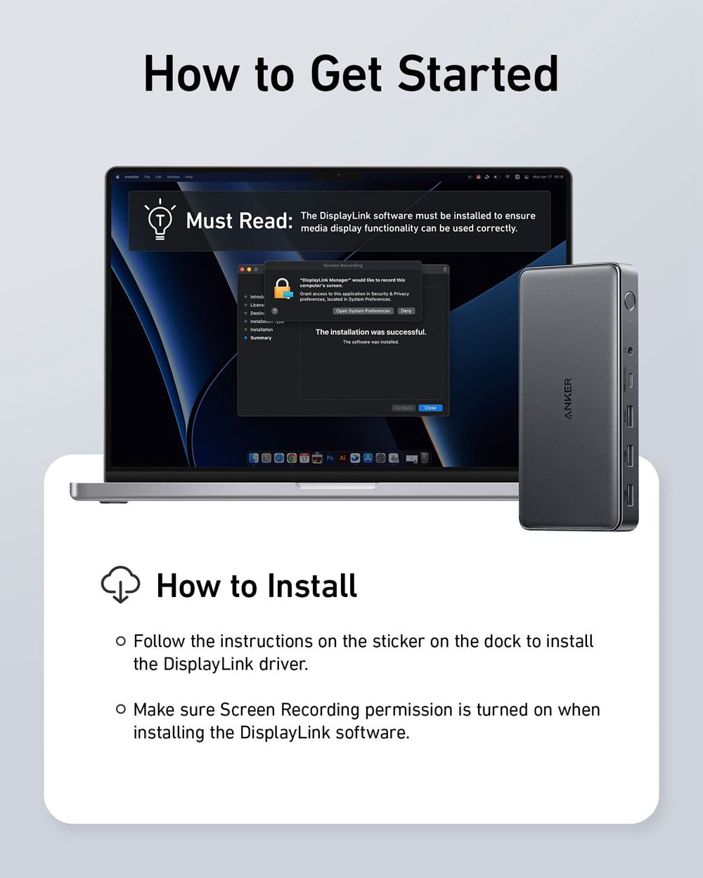 Anker 564 USB-C Docking Station (10-in-1) Negros | Mexico HLT357206