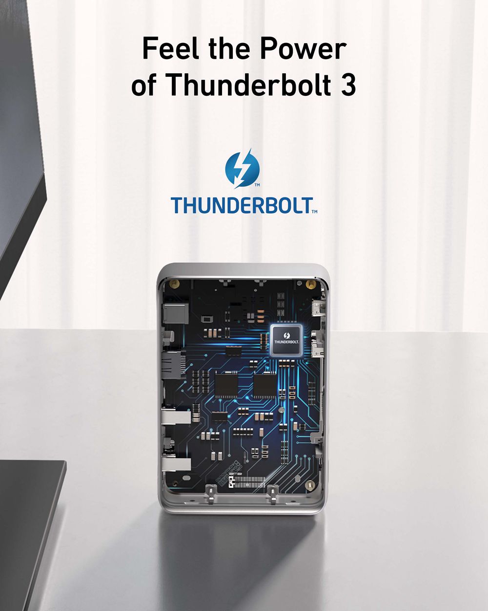 Anker 577 Thunderbolt Docking Station (13-in-1 Thunderbolt 3) Plateados | Mexico VQI854713