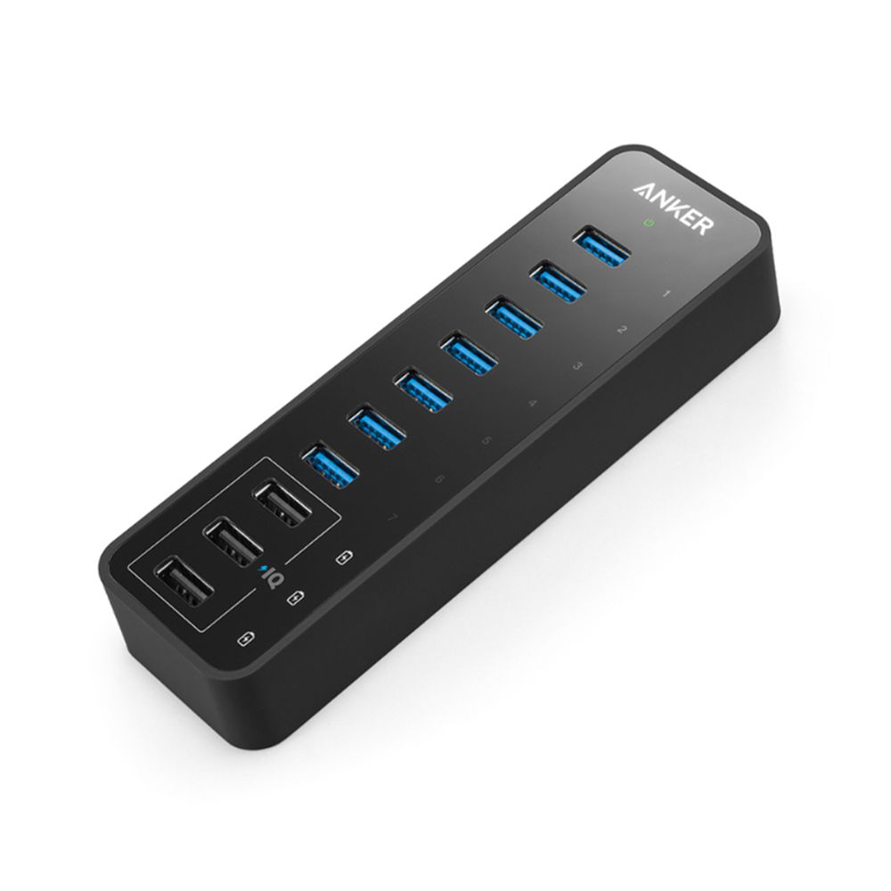 Anker 60W 10-Port USB 3.0 Data Hub Negros | Mexico EID429305