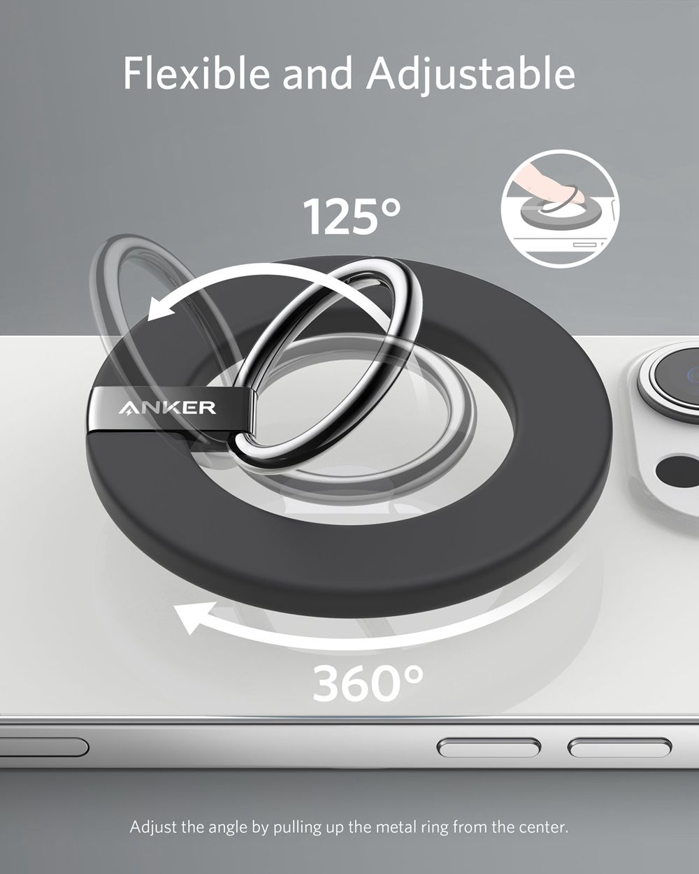 Anker 610 Magnetic Phone Grip (MagGo) Negros | Mexico PAH613097