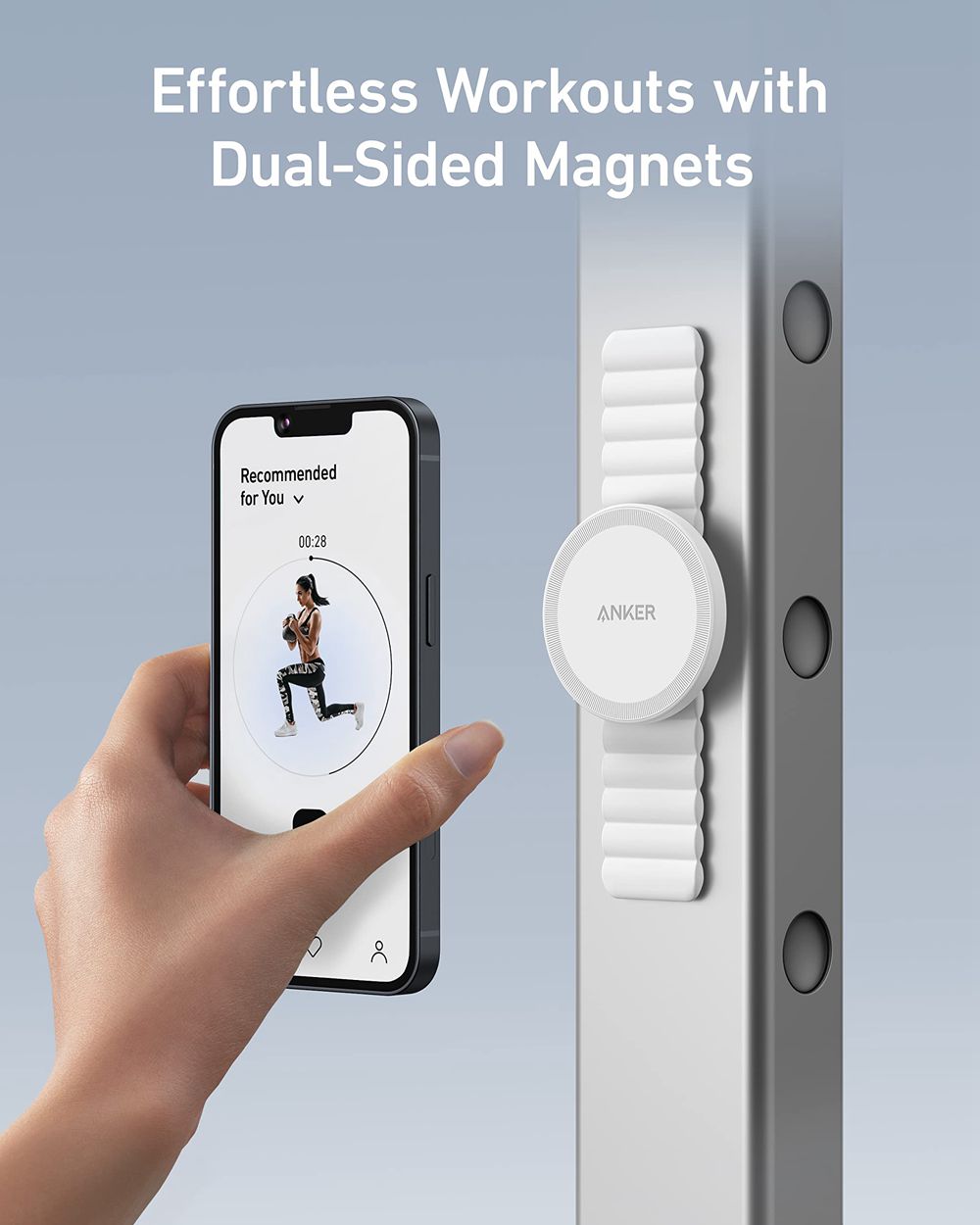 Anker 620 MagGo Grip Blancos | Mexico FJC304758