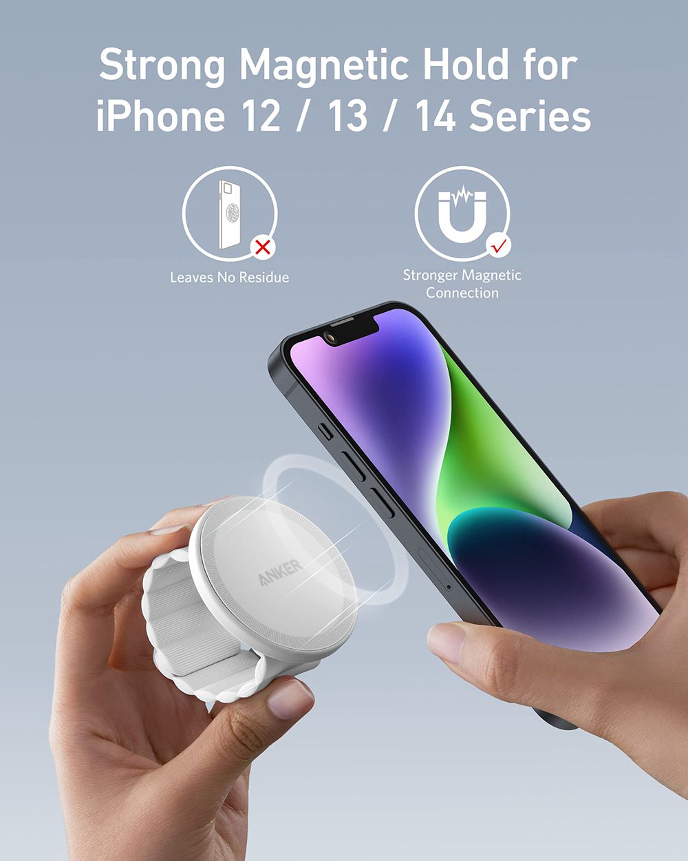 Anker 620 MagGo Grip Blancos | Mexico FJC304758
