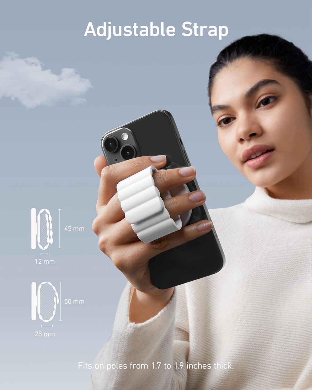 Anker 620 MagGo Grip Blancos | Mexico FJC304758