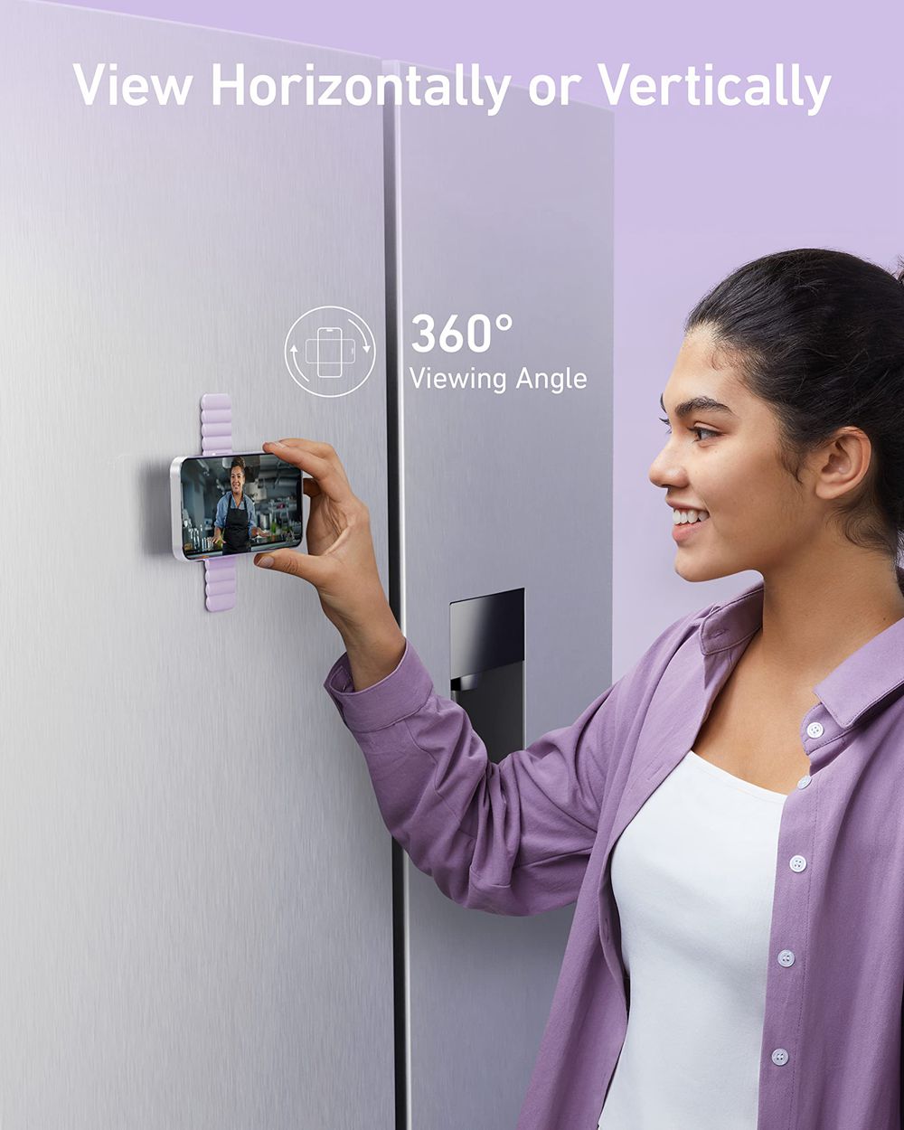 Anker 620 MagGo Grip Morados | Mexico VEY906285