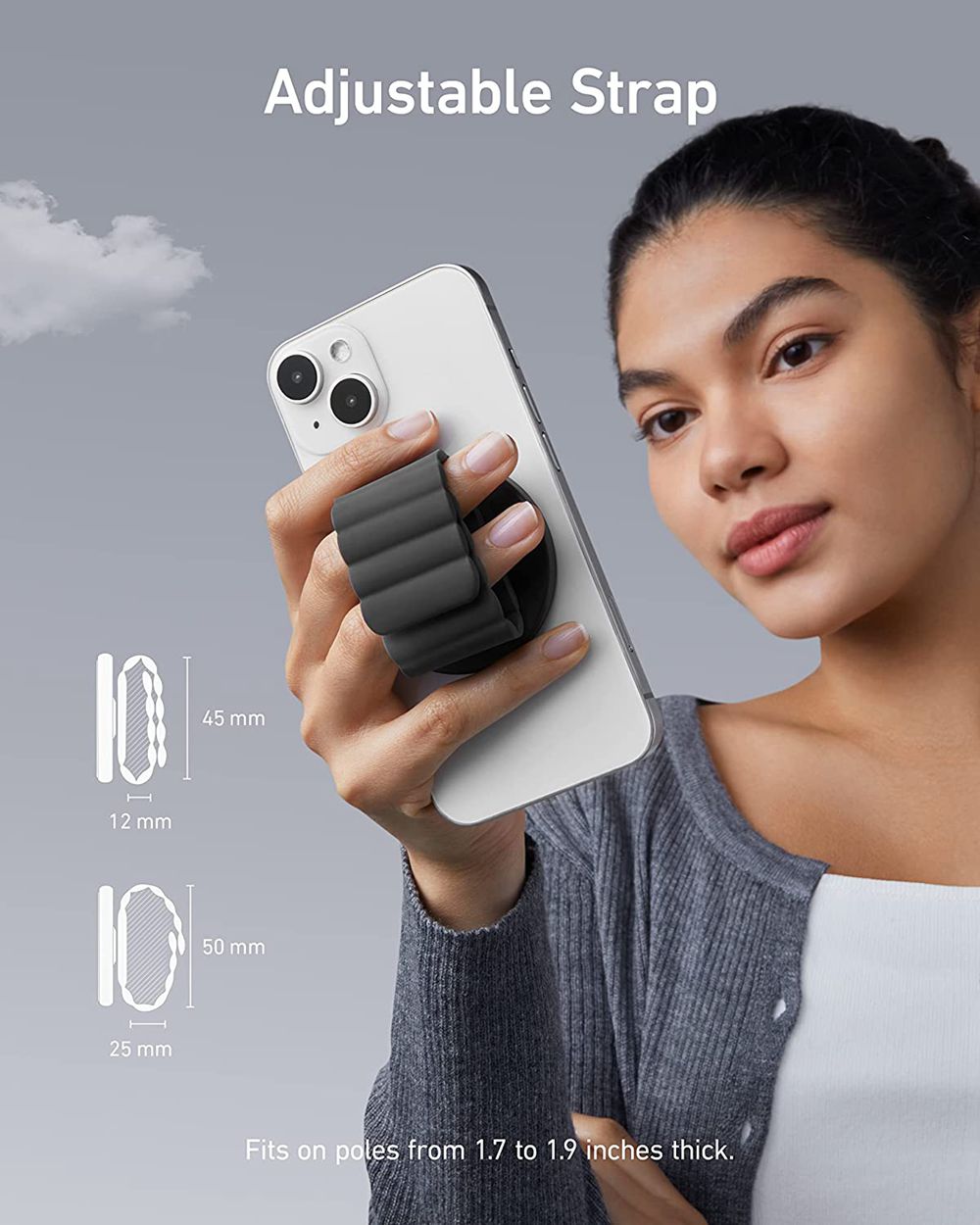 Anker 620 MagGo Grip Negros | Mexico NUD746092