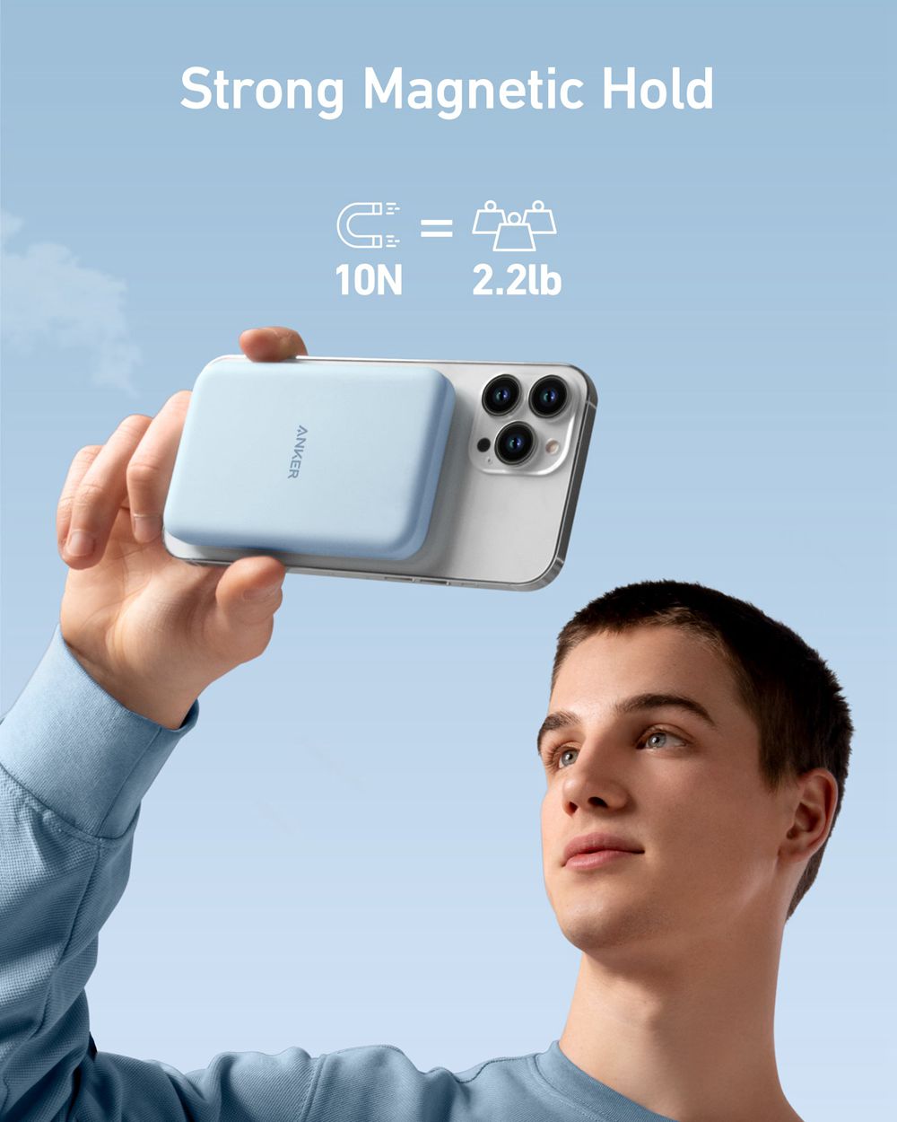 Anker 621 Magnetic Battery (MagGo) Azules | Mexico RMG248619