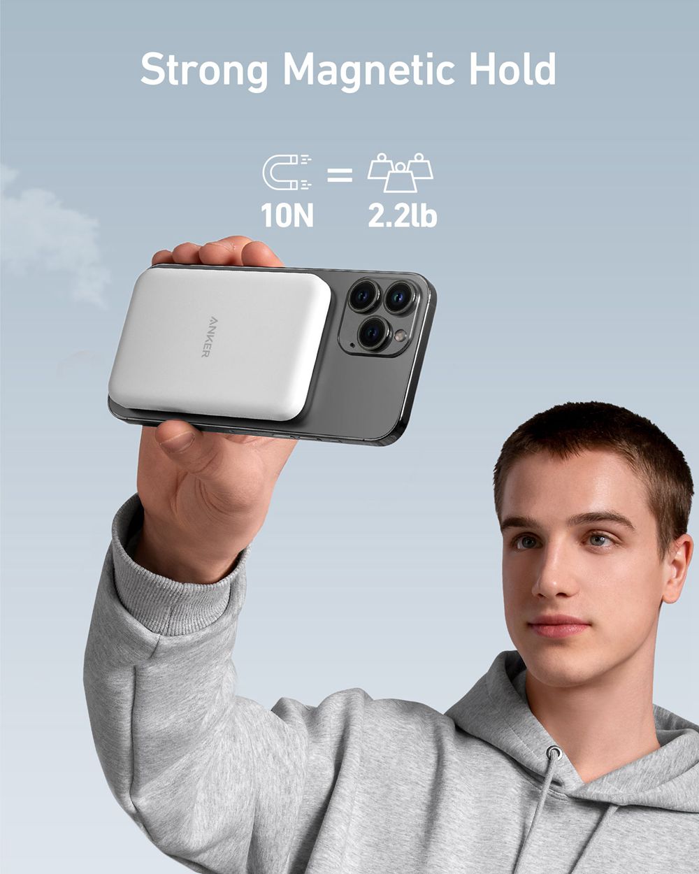 Anker 621 Magnetic Battery (MagGo) Blancos | Mexico OHS381574