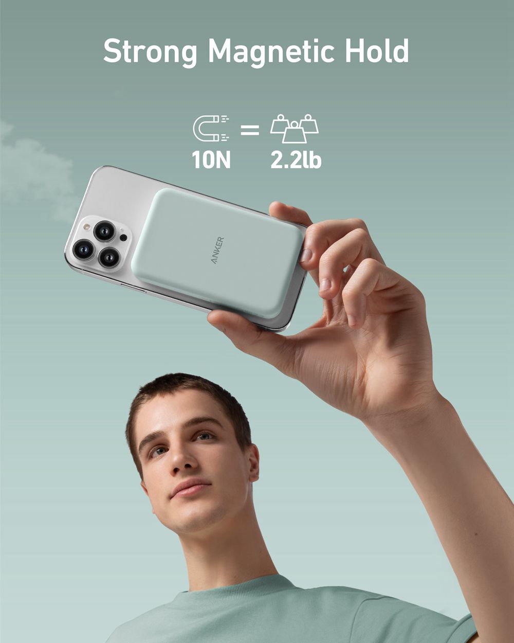 Anker 621 Magnetic Battery (MagGo) Verdes | Mexico BOL053147