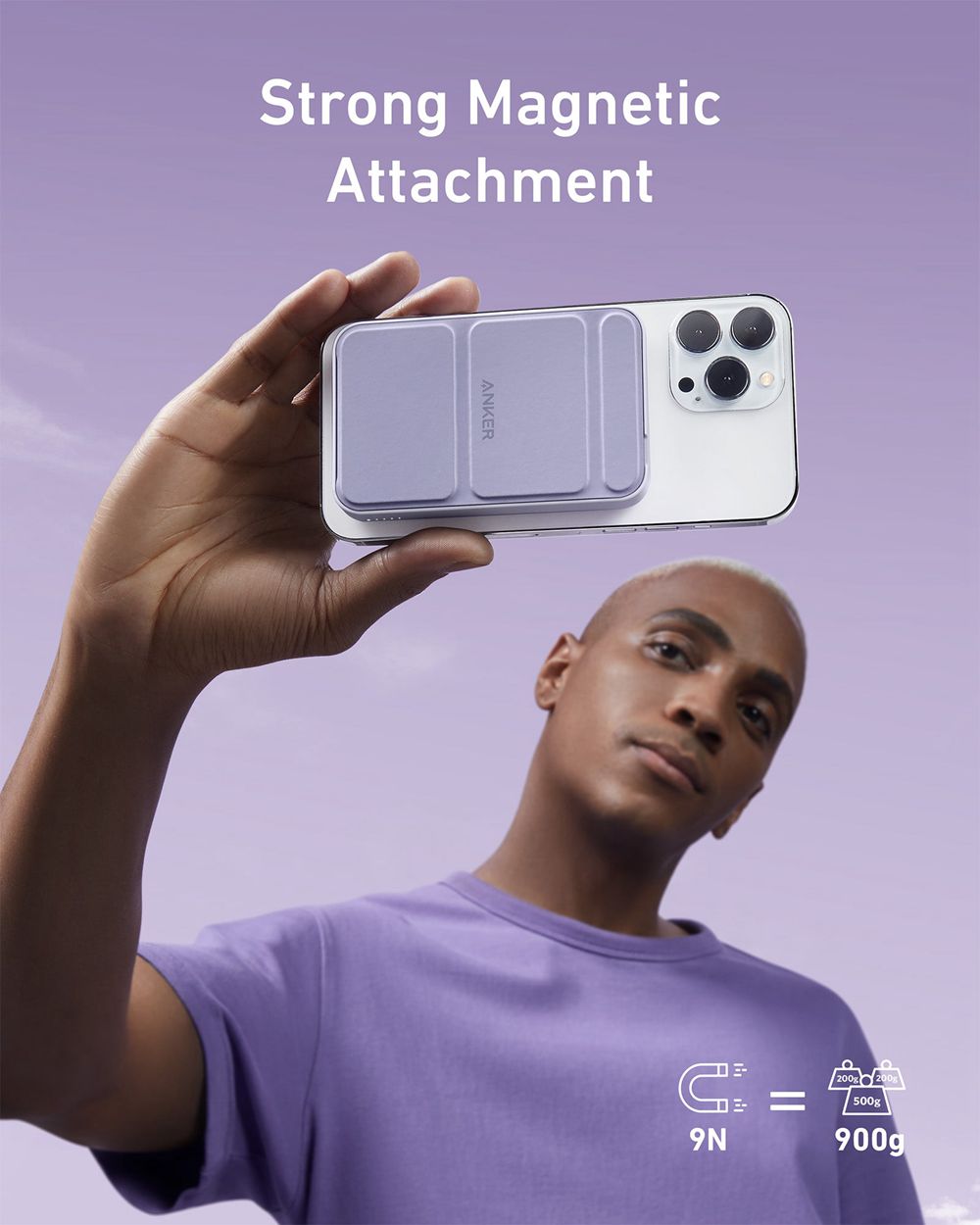 Anker 622 Magnetic Battery (MagGo) Morados | Mexico YNF754832