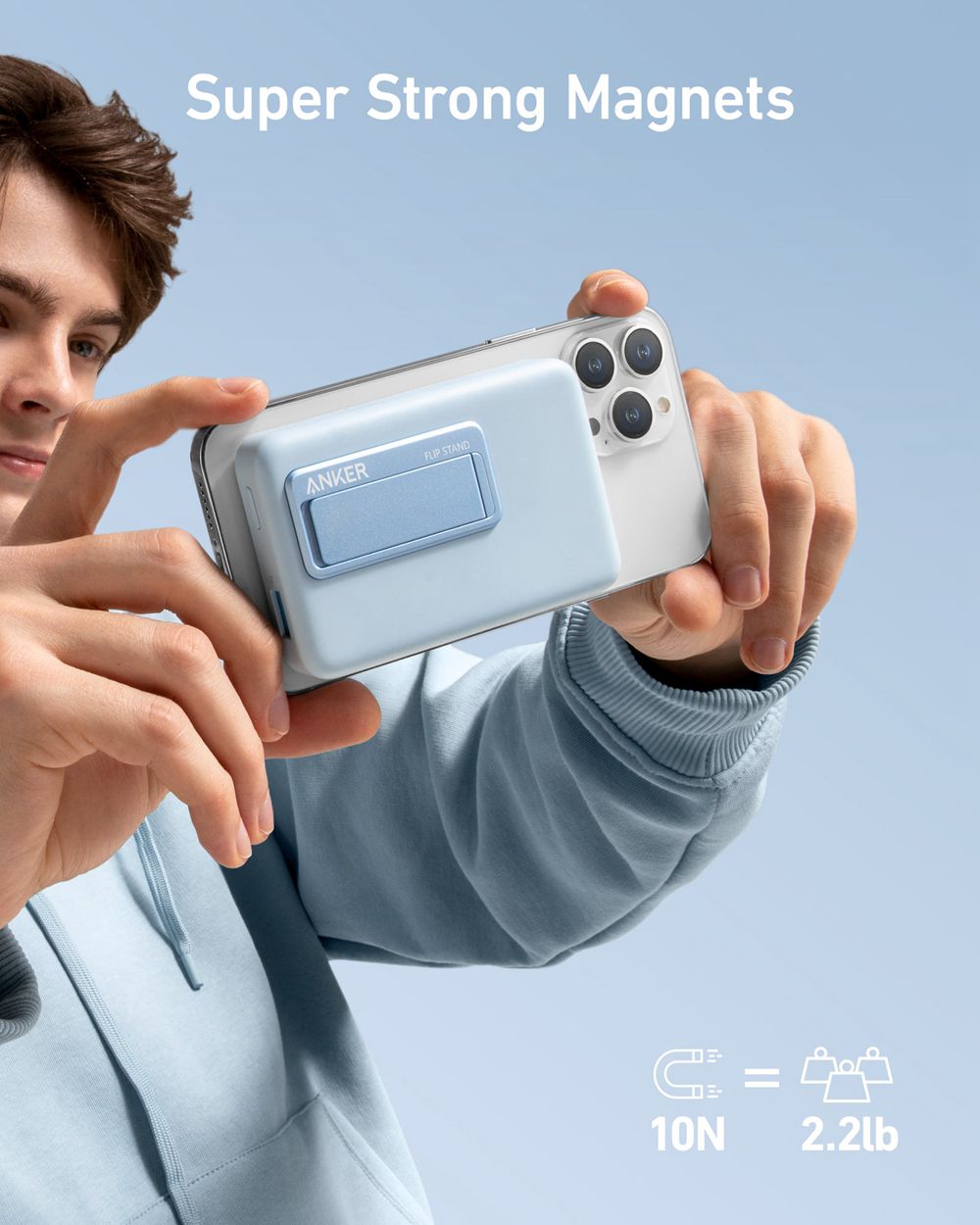 Anker 633 Magnetic Battery Azules | Mexico ZGL813206