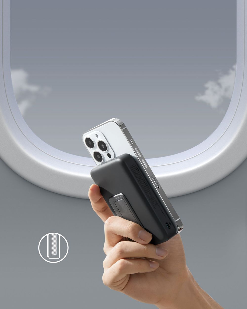 Anker 633 Magnetic Battery Negros | Mexico MDH530729