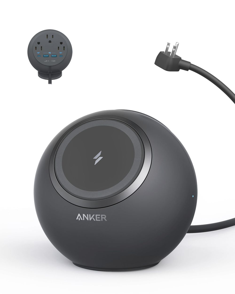 Anker 637 Magnetic Charging Station (MagGo) Grises | Mexico FHU231065