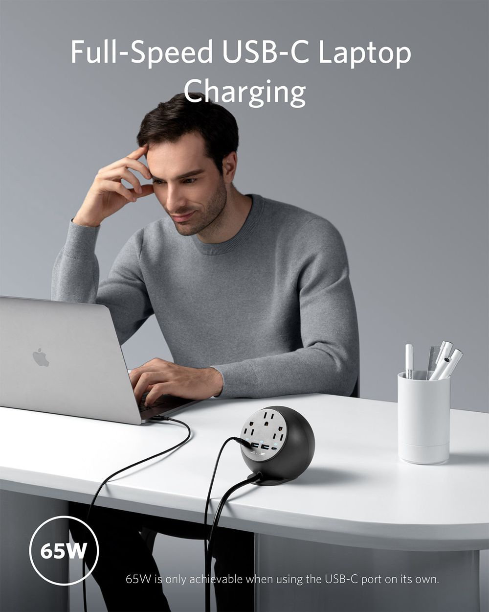 Anker 637 Magnetic Charging Station (MagGo) Grises | Mexico EYD531794