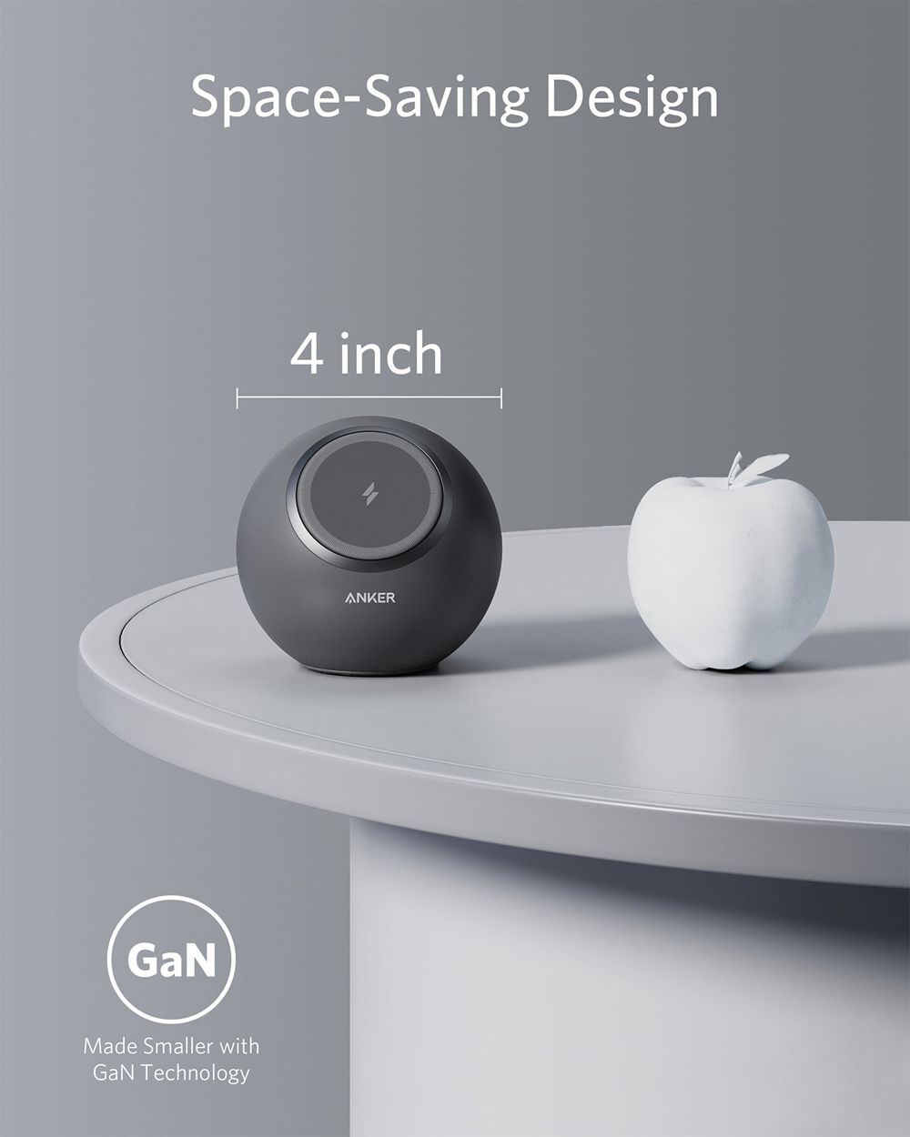 Anker 637 Magnetic Charging Station (MagGo) Grises | Mexico EYD531794