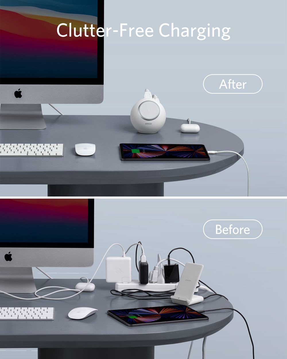 Anker 637 Magnetic Charging Station (MagGo) Blancos | Mexico WYQ261804