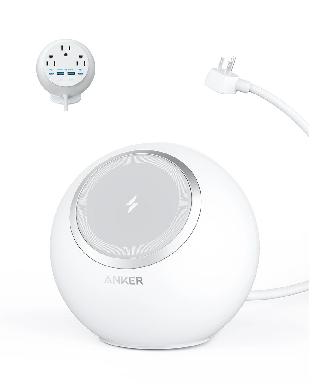 Anker 637 Magnetic Charging Station (MagGo) Blancos | Mexico WYQ261804
