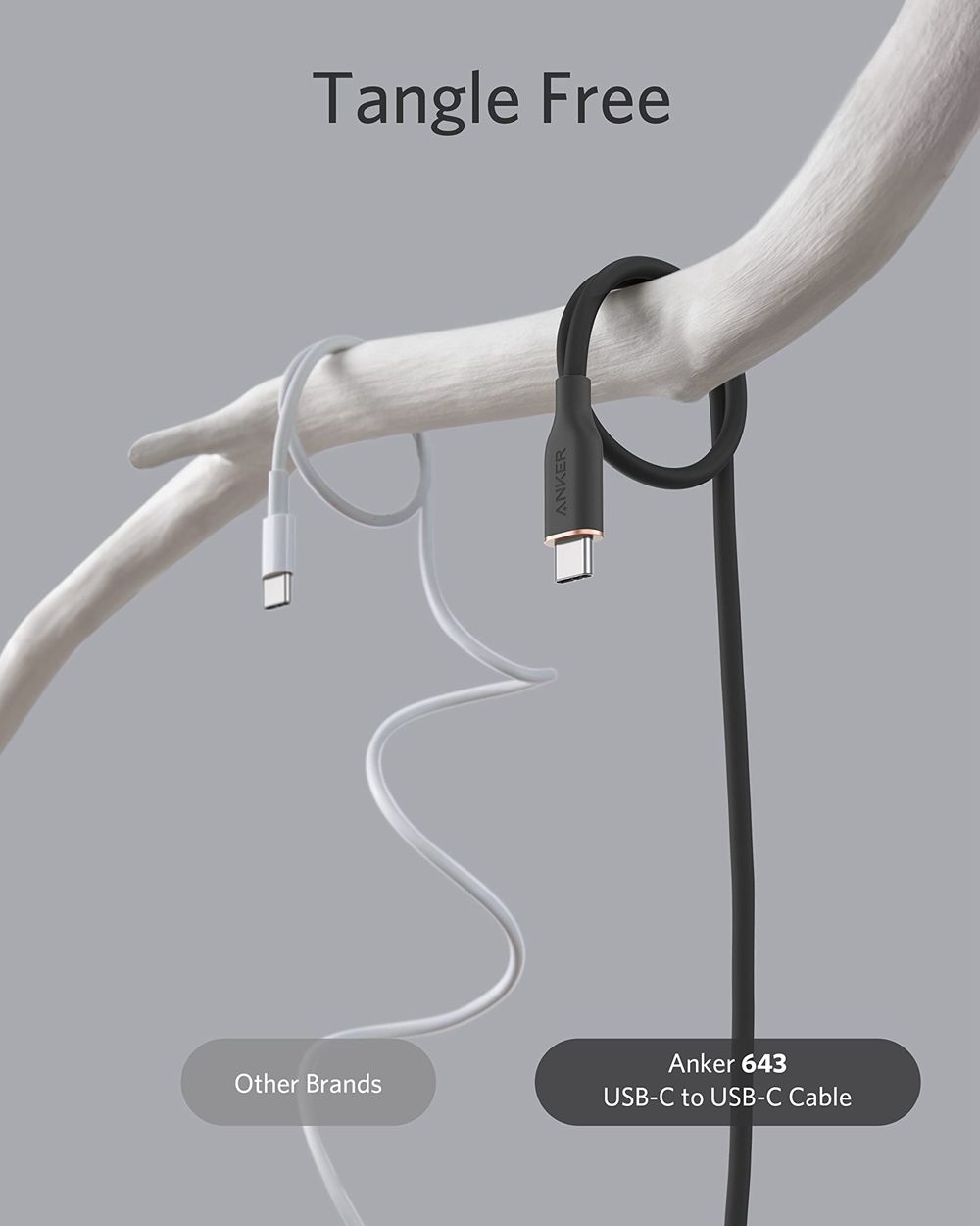 Anker 643 USB-C to USB-C Cable (Flow Silicone) Negros | Mexico SLV638459