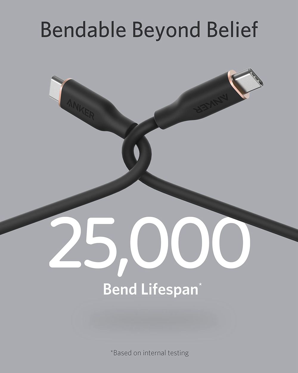 Anker 643 USB-C to USB-C Cable (Flow Silicone) Negros | Mexico SLV638459