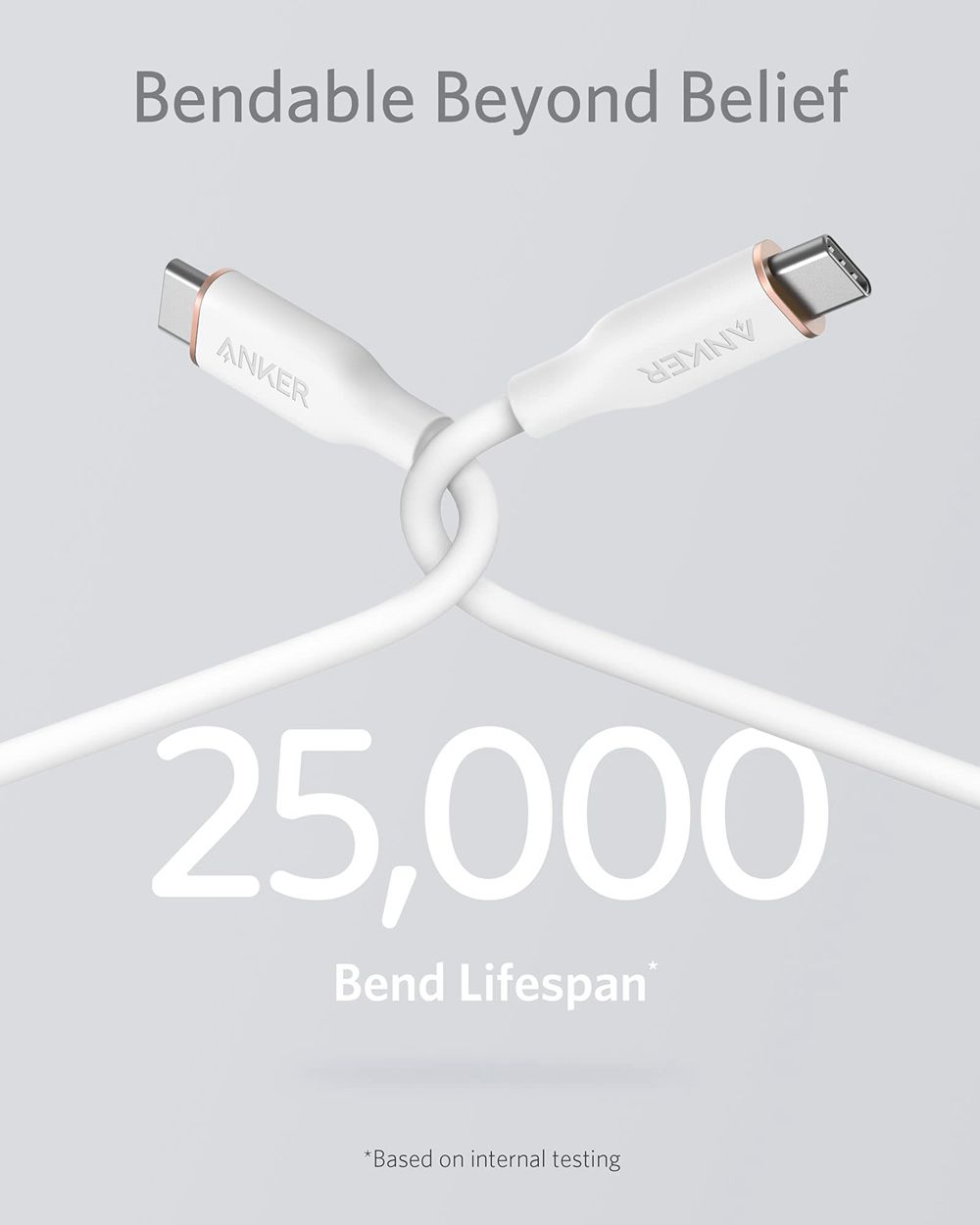 Anker 643 USB-C to USB-C Cable (Flow Silicone) Blancos | Mexico HTY913046