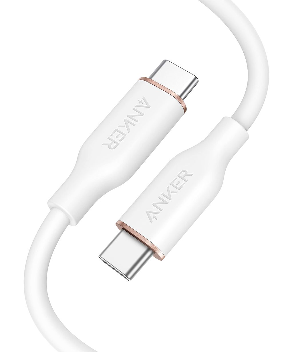 Anker 643 USB-C to USB-C Cable (Flow Silicone) Blancos | Mexico HTY913046