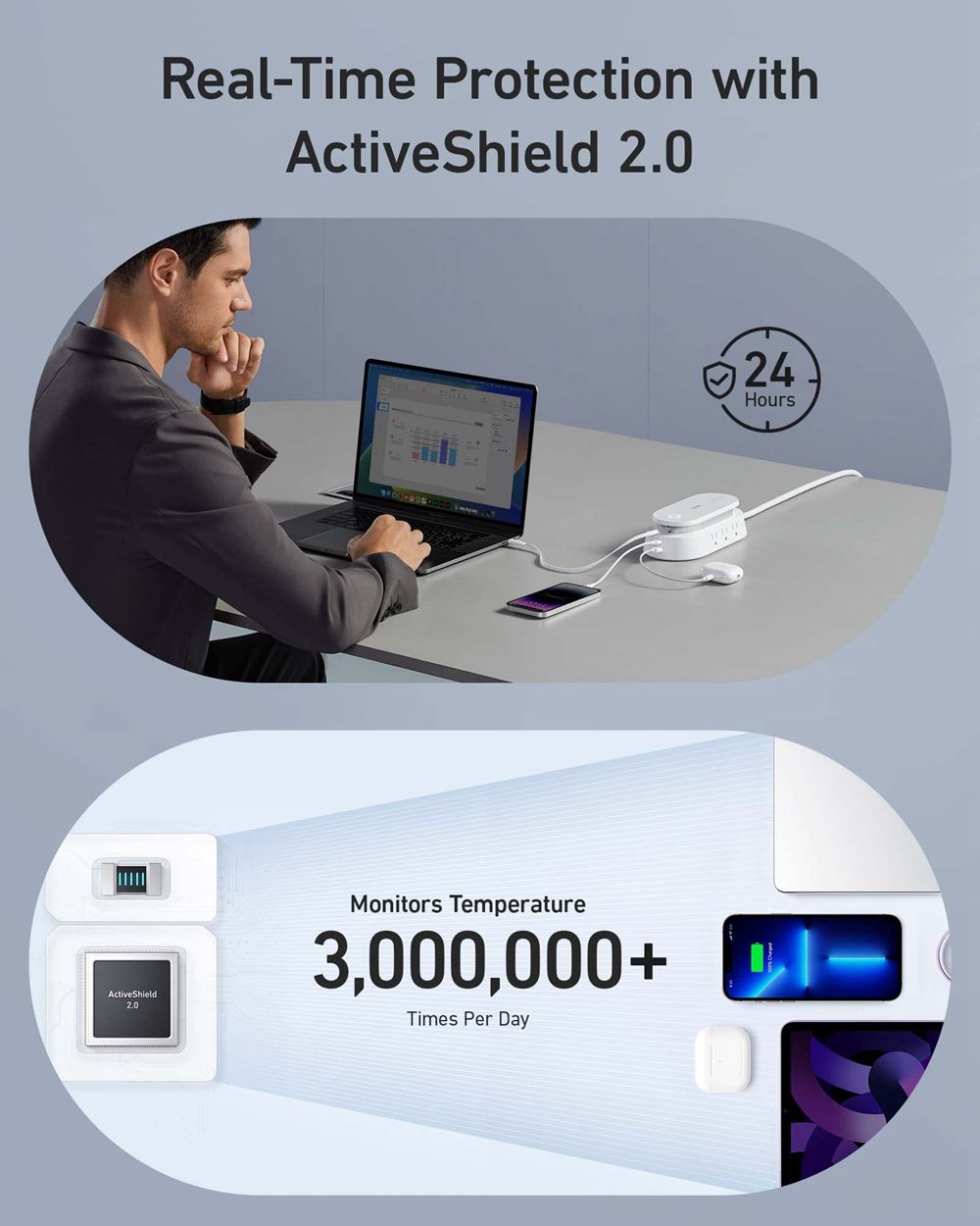 Anker 647 Charging Station (10-in-1) Blancos | Mexico DEW689154