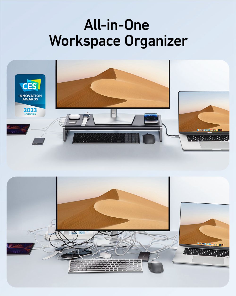 Anker 675 USB-C Docking Station (12-in-1 Monitor Stand Wireless) Negros | Mexico NEU376520