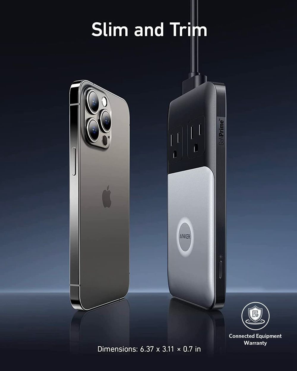 Anker 727 Charging Station (GaNPrime 100W) and 765 USB-C to USB-C Cable (140W Nylon) Negros | Mexico SEM271845