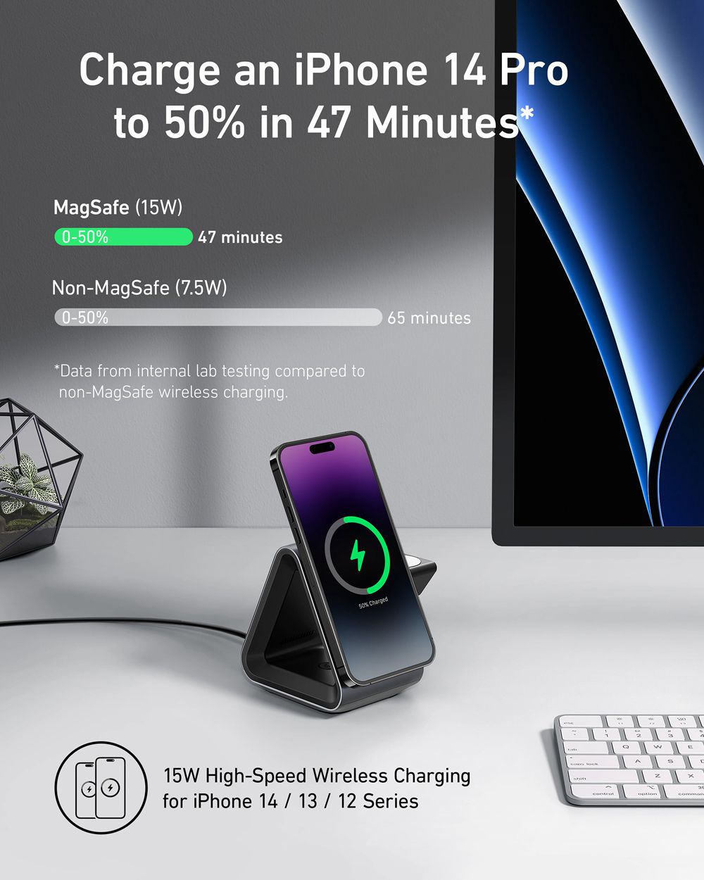 Anker 737 MagGo Charger (3-in-1 Station) Negros | Mexico HCB590236