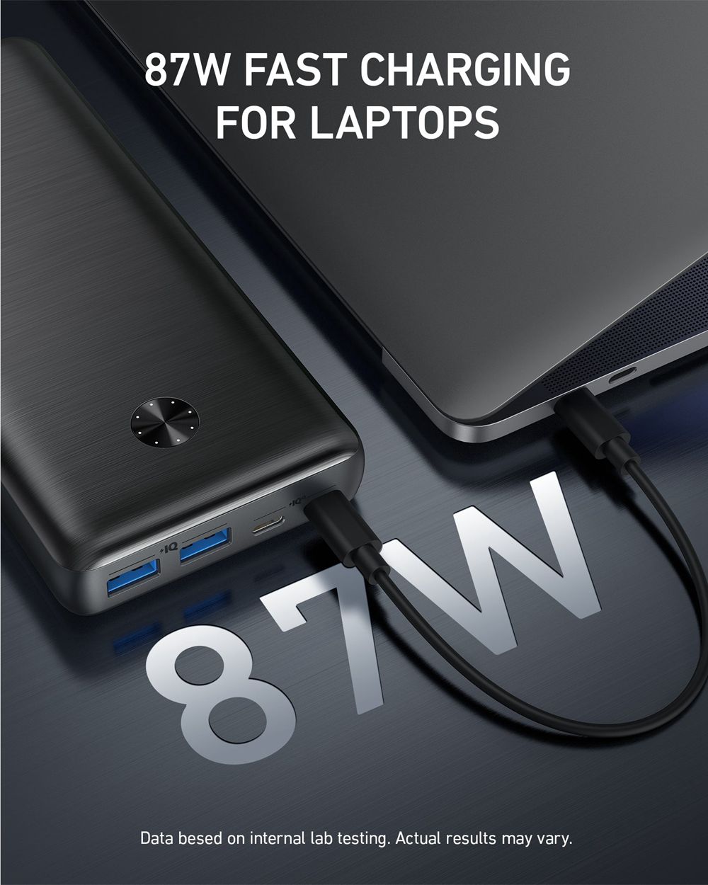 Anker 747 Power Bank (PowerCore 26K for Laptop) Negros | Mexico WEM019867