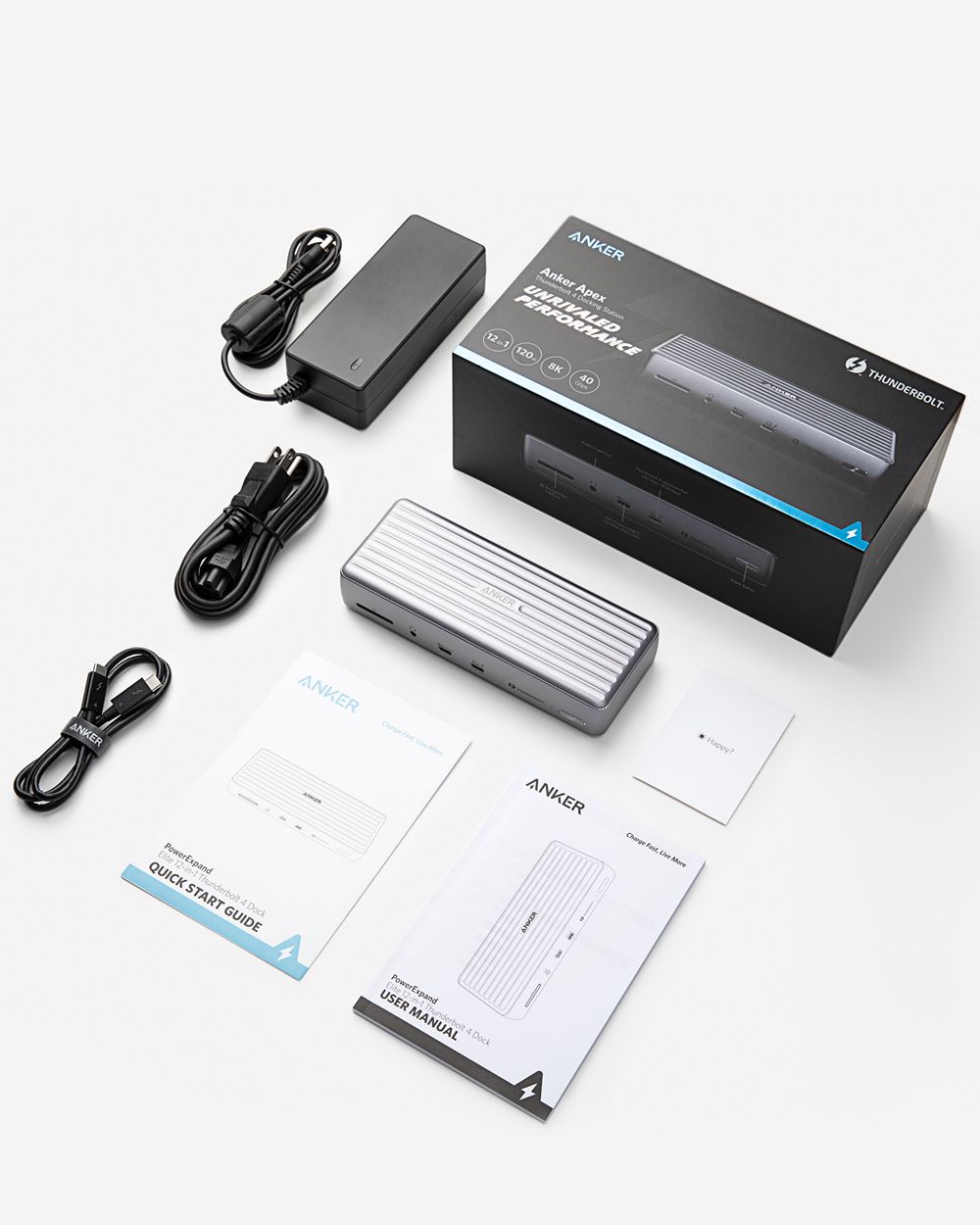 Anker 777 Thunderbolt Docking Station (Apex 12-in-1 Thunderbolt 4) Plateados | Mexico KXW789356