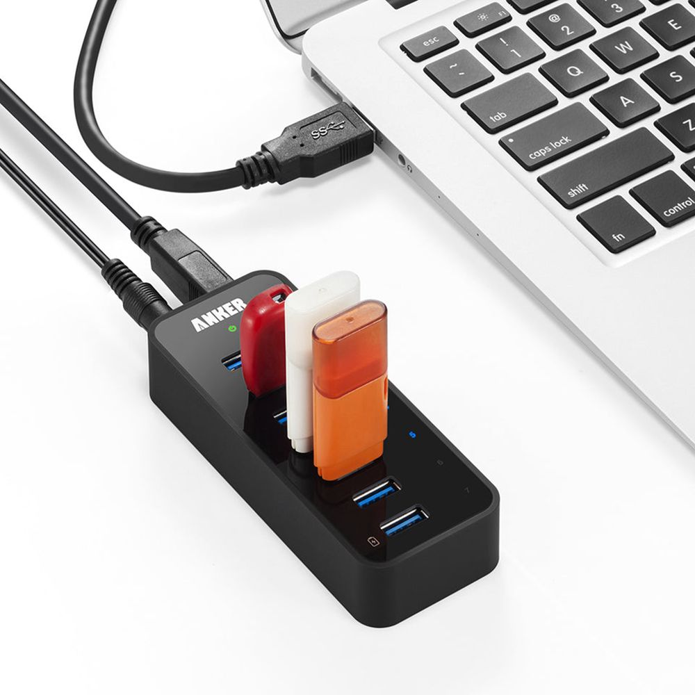 Anker 7-Port USB 3.0 Hub Negros | Mexico KQZ805732
