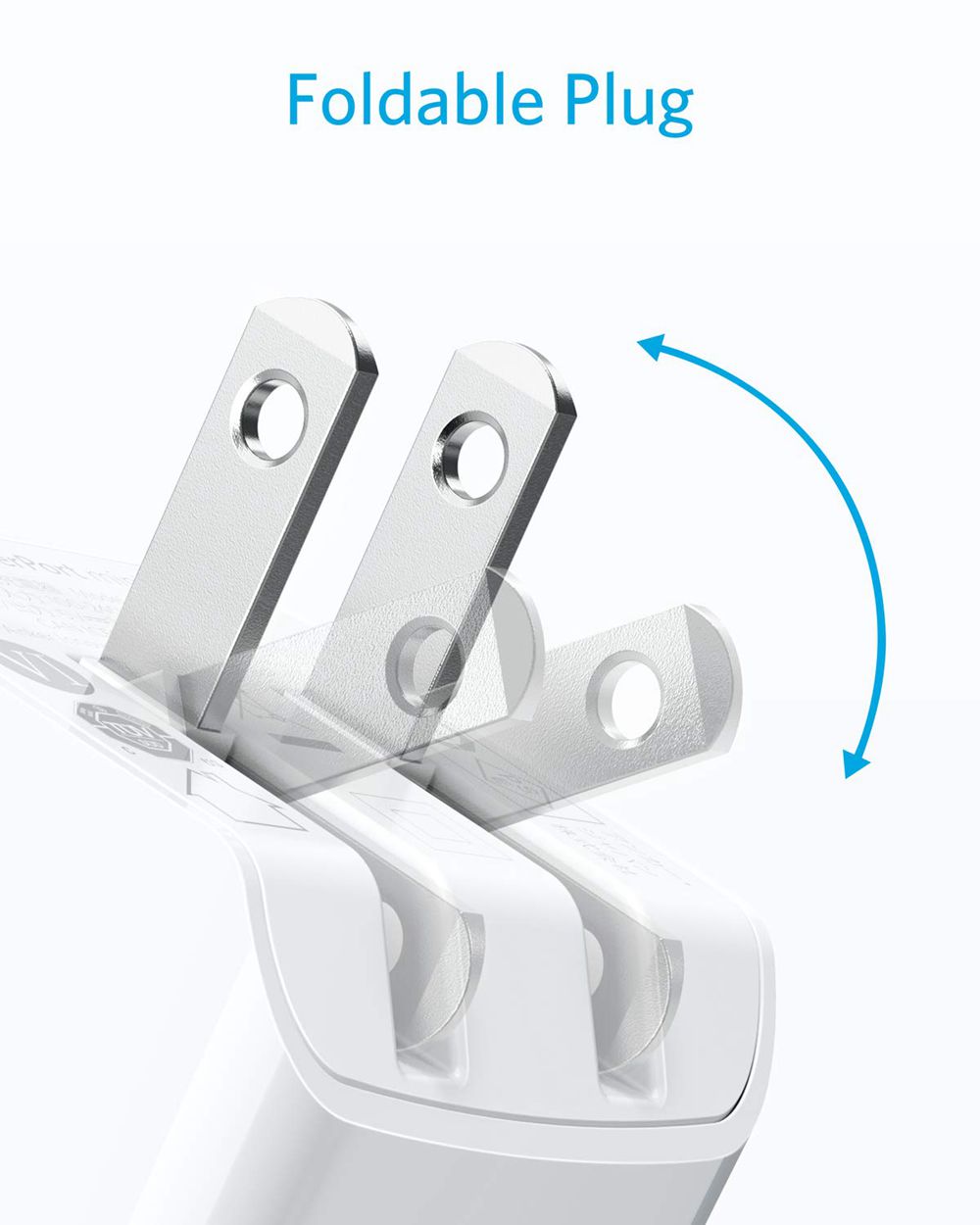 Anker Dual-Port 12W Wall Charger (2-Pack) Blancos | Mexico YDF597108