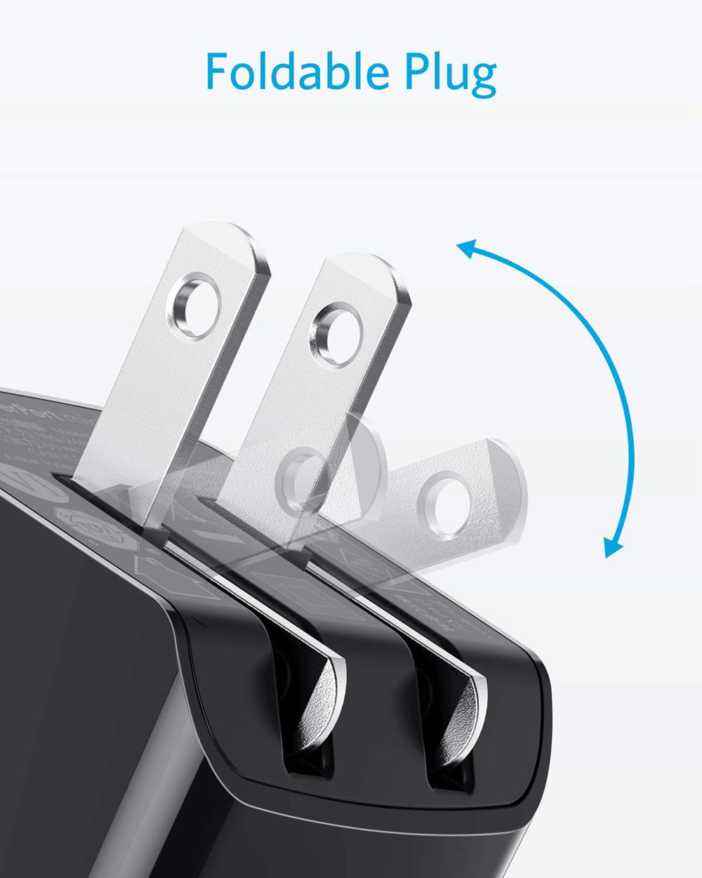 Anker Dual-Port 12W Wall Charger (2-Pack) Negros | Mexico LFA590612