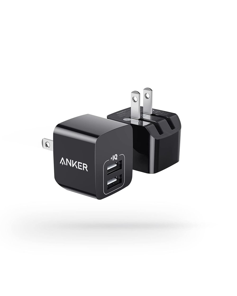 Anker Dual-Port 12W Wall Charger (2-Pack) Negros | Mexico LFA590612