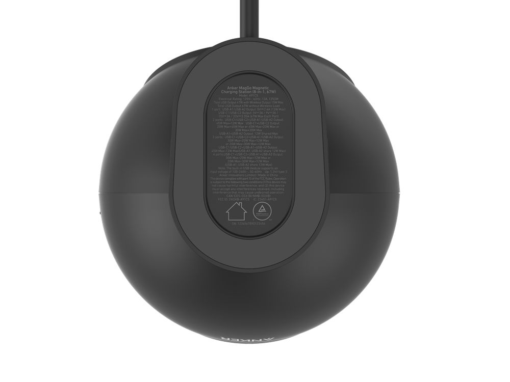 Anker MagGo Magnetic Charging Station (8-in-1) Negros | Mexico SOX935816