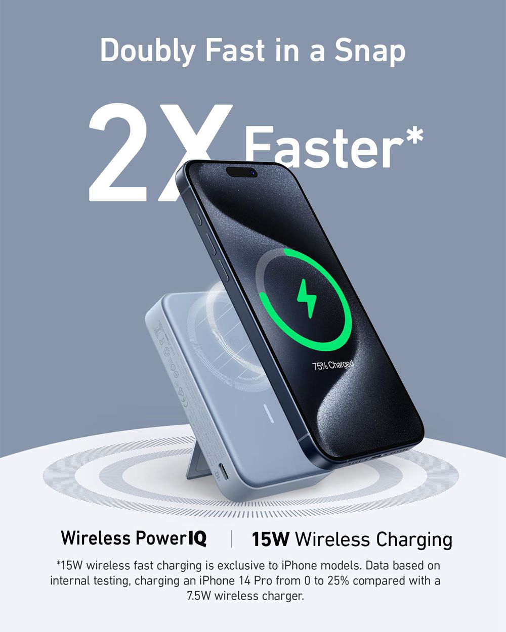 Anker MagGo Power Bank (10K) Azules | Mexico VQW940526