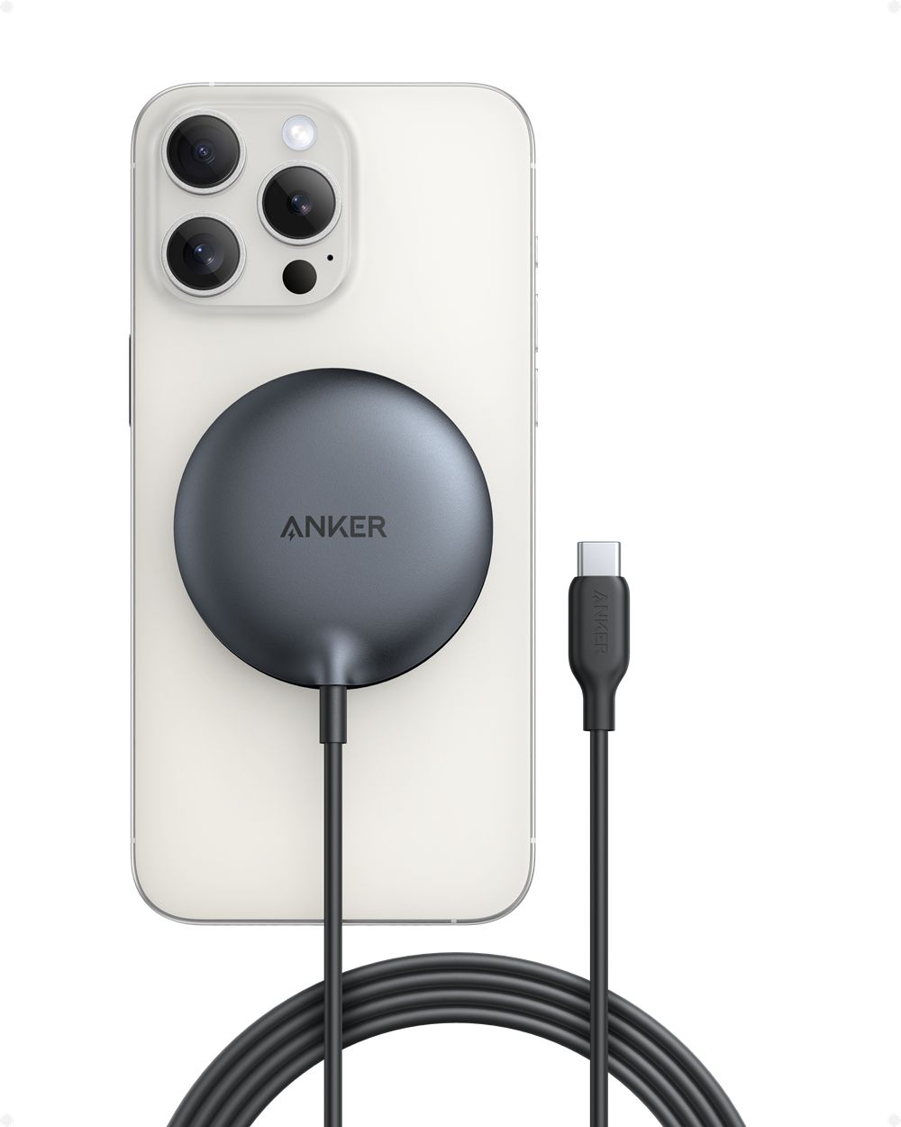 Anker MagGo Wireless Charger (Pad) Negros | Mexico NPE173548