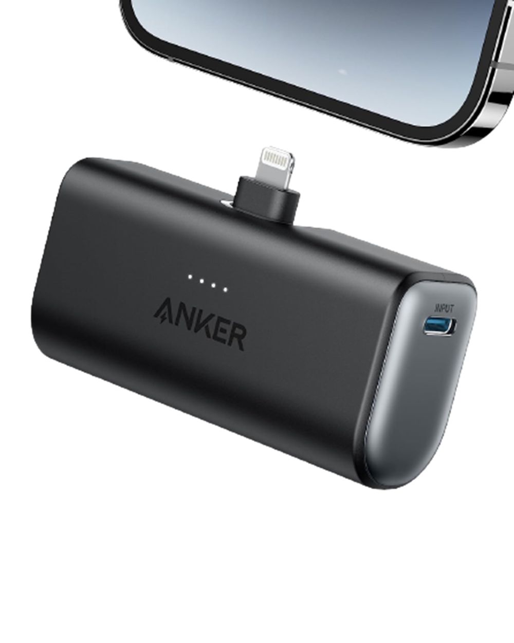 Anker Nano Power Bank (12W Built-In Lightning Connector) Negros | Mexico EZR615904