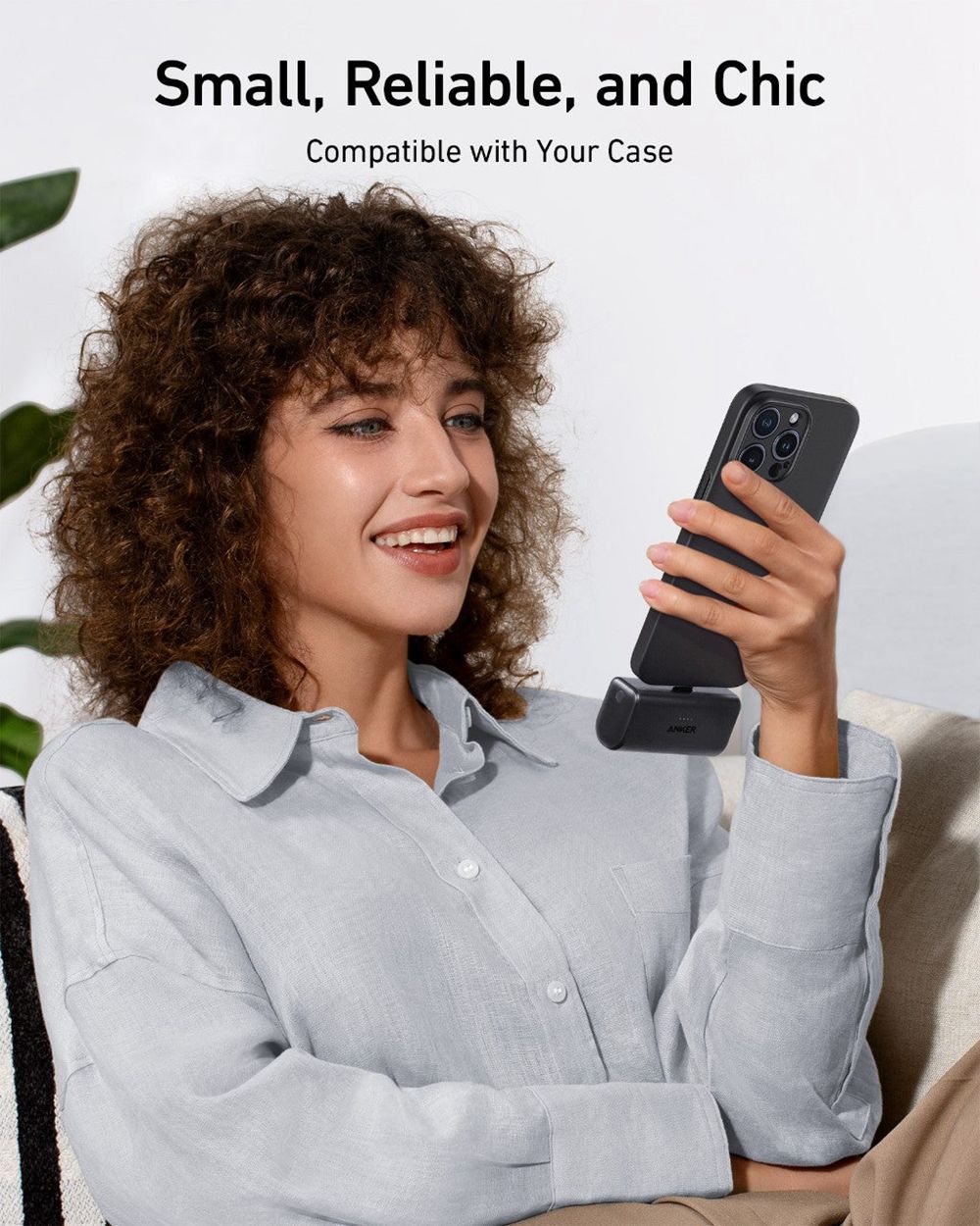 Anker Nano Power Bank (22.5W Built-In USB-C Connector) Verdes | Mexico PSN908315