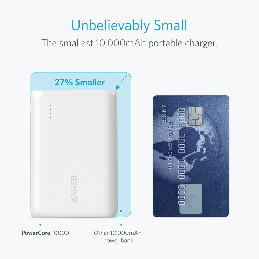 Anker Nano Power Bank (30W Built-In USB-C Cable) Blancos | Mexico TWV873416