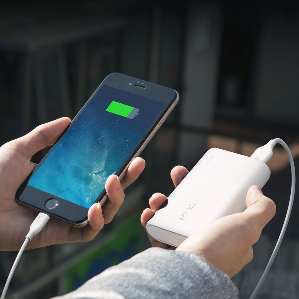 Anker Nano Power Bank (30W Built-In USB-C Cable) Blancos | Mexico TWV873416